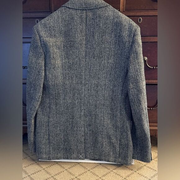 J.Crew Harris Tweed Relaxed-fit blazer in Scottish wool herringbone 39R NWT - Picture 2 of 16